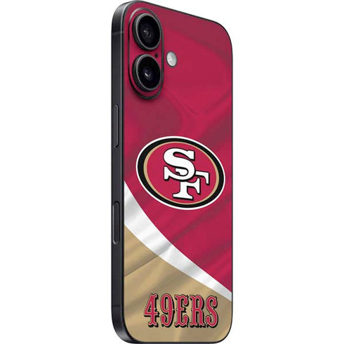 NFL San Francisco 49ers iPhone 16 Plus Skin